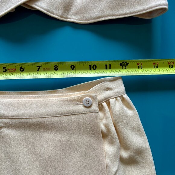 Vintage 80s Bert Newman Wool Skirt Suit Size 6 - Picture 13 of 16